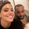 Ashley Graham et son mari Justin Ervin. Novembre 2018.