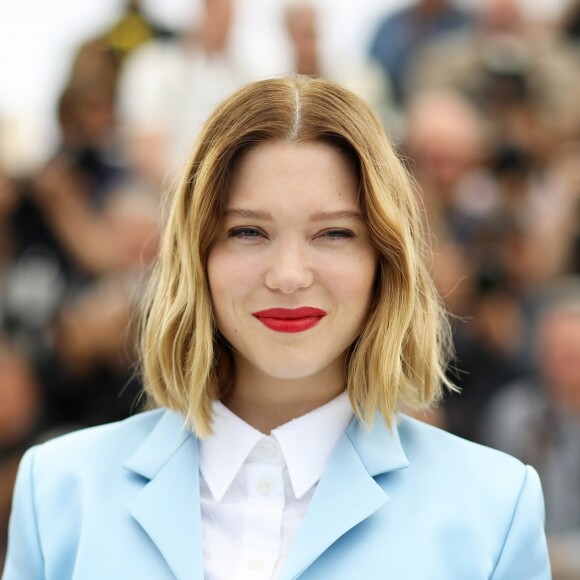 Léa Seydoux au photocall du film "Roubaix, une lumière (Oh mercy!)" lors du 72ème Festival International du film de Cannes, France, le 23 mai 2019. © Jacovides-Moreau/Bestimage