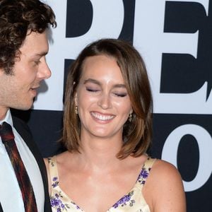 Adam Brody et sa femme Leighton Meester à la première du film "Ready or Not" au cinéma ArcLight à Los Angeles, Californie, Etats-Unis, le 19 août 2019.