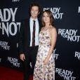 Adam Brody et sa femme Leighton Meester à la première du film "Ready or Not" au cinéma ArcLight à Los Angeles, Californie, Etats-Unis, le 19 août 2019.
