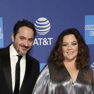 Melissa McCarthy et son compagnon Ben Falcone - Photocall de la 30e édition du "Festival International du Film de Palm Springs" à Los Angeles le 3 janvier 2019.