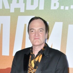 Quentin Tarantino lors de la première du film "Once Upon a Time... in Hollywood" à Moscou, Russie, le 7 août 2019.
