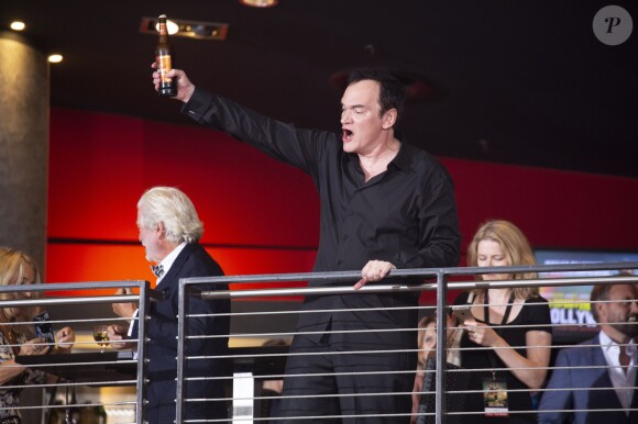 Quentin Tarantino lors de la première du film Once Upon a Time à Berlin, le 1er août 2019.