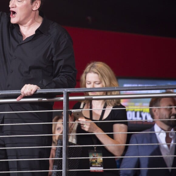 Quentin Tarantino lors de la première du film Once Upon a Time à Berlin, le 1er août 2019.