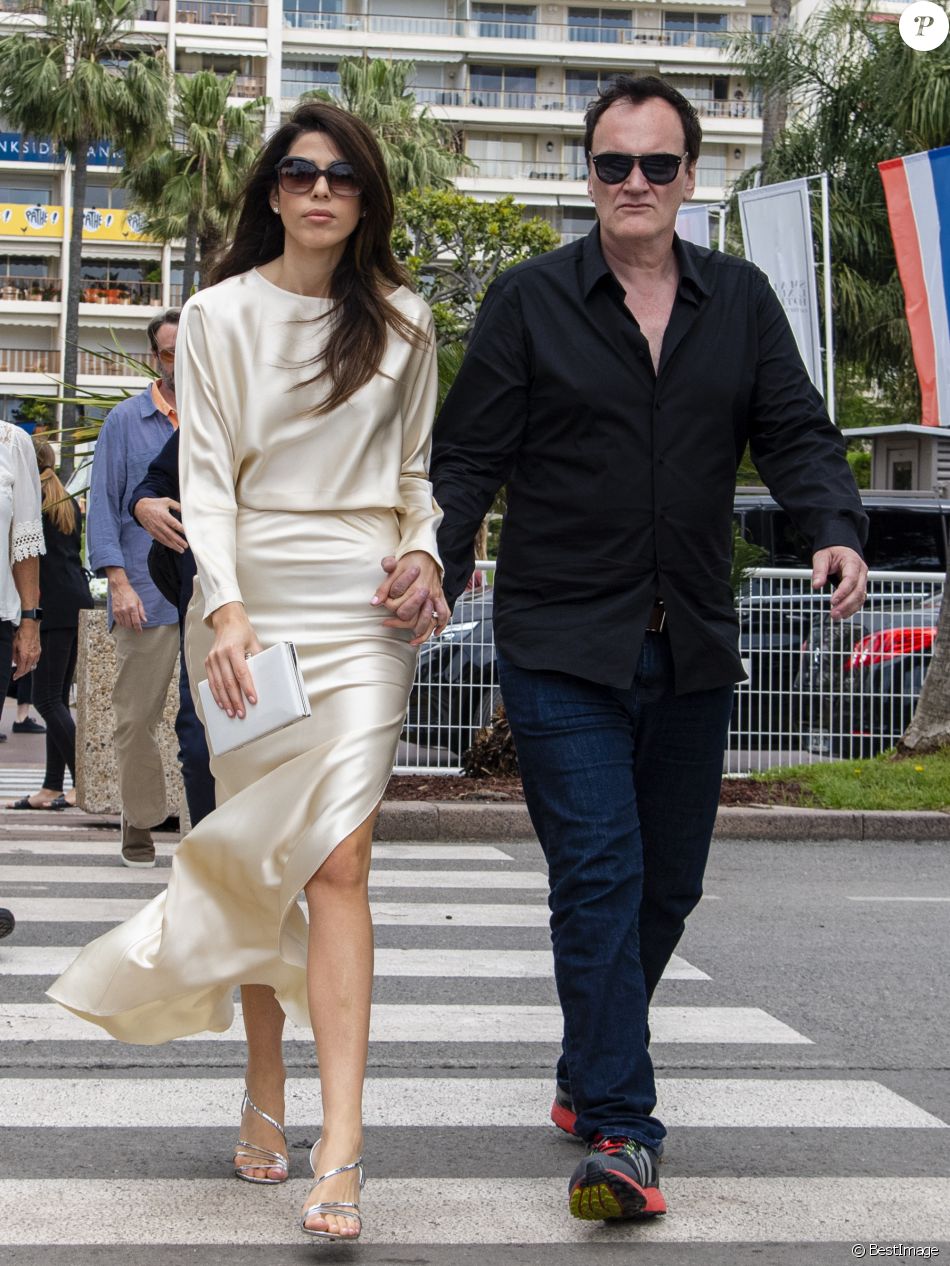 Exclusif - Quentin Tarantino et sa femme Daniella Pick arrivent à la ...