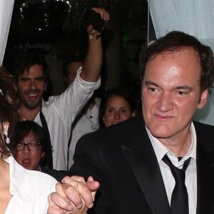 Mariage de Quentin Tarantino avec le mannequin Daniella Pick à Beverly Hills. Daniella est rayonnante dans sa robe de mariée signée Dana Harel. Le 28 novembre 2018