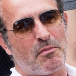 Marion Cotillard et son compagnon Guillaume Canet, Elsa Zylberstein, Jean Dujardin - People dans les tribunes lors de la finale messieurs des internationaux de France de tennis de Roland Garros 2019 à Paris le 9 juin 2019. © Jacovides-Moreau/Bestimage