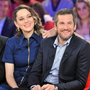 Exclusif - Marion Cotillard et Guillaume Canet - Enregistrement de l'émission "Vivement Dimanche prochain" présentée par M.Drucker et diffusée le 5 mai sur France 2. Le 29 avril 2019 © Guillaume Gaffiot / Bestimage