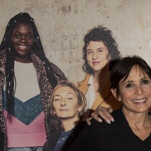 Exclusif - Véronique Morali, Yamina Benguigui (co-productrice) - Projection privée du film "Les Invisibles" au cinéma Elysées Biarritz à Paris, France, le 14 février 2019. © Pierre Perusseau/Bestimage