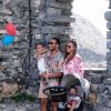 John Legend et Chrissy Teigen en vacances en famille avec leurs enfants à Porto Venere, le 4 juillet 2019. Promenade et dégustation de glaces sont au programme de ce séjour sous le soleil italien. Porto Venere. 4 juillet 2019.