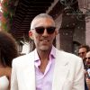 (Info : Tina Kunakey a accouchée d'une petite fille, "Amazonie" ) - - Sortie des mariés lors du Mariage civil de Vincent Cassel et Tina Kunakey à la mairie de Bidart au pays basque le 24 août 2018. © Patrick Bernard / Guillaume Collet / Bestimage