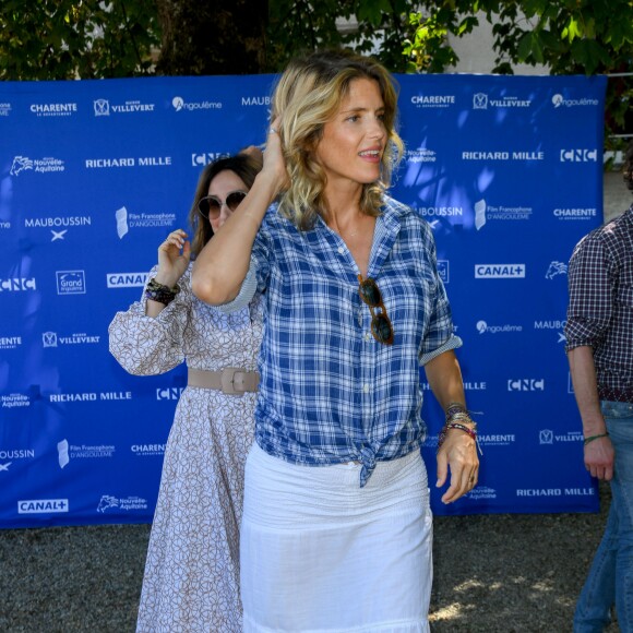 Alice Taglioni pour le film "Je voudrais que quelqu'un m'attende quelque part" lors de la 12ème édition du festival du Film Francophone d'Angoulême, France, le 24 août 2019. © Coadic Guirec/Bestimage