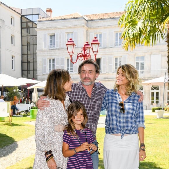 Elsa Zylberstein, Elsa Damour Cazebonne, Jean-Paul Rouve et Alice Taglioni pour le film "Je voudrais que quelqu'un m'attende quelque part" lors de la 12ème édition du festival du Film Francophone d'Angoulême, France, le 24 août 2019. © Coadic Guirec/Bestimage2019.