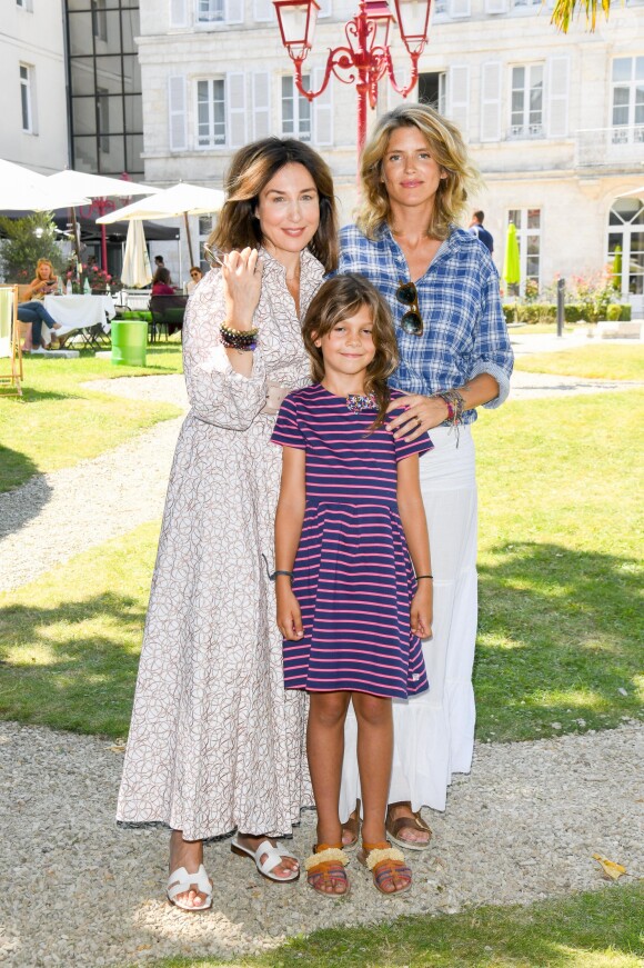 Elsa Zylberstein, Elsa Damour Cazebonne et Alice Taglioni  pour le film "Je voudrais que quelqu'un m'attende quelque part" lors de la 12ème édition du festival du Film Francophone d'Angoulême, France, le 24 août 2019. © Coadic Guirec/Bestimage