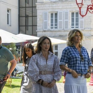 Elsa Zylberstein, Alice Taglioni et Jean-Paul Rouve pour le film "Je voudrais que quelqu'un m'attende quelque part" lors de la 12ème édition du festival du Film Francophone d'Angoulême, France, le 24 août 2019. © Coadic Guirec/Bestimage