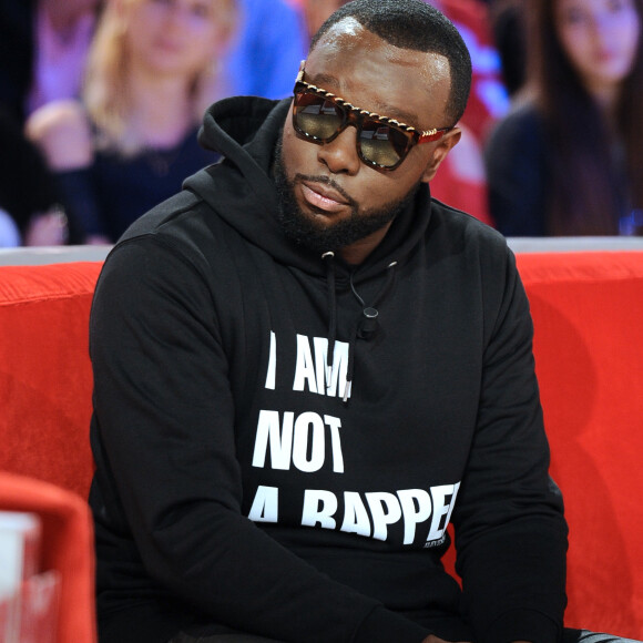 Exclusif - Maitre Gims - Enregistrement de l'émission "Vivement Dimanche prochain" présentée par M.Drucker et diffusée le 19 mai 2019 sur France 2. Le 30 avril 2019 © Guillaume Gaffiot / Bestimage