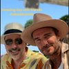 David Beckham a partagé des photos et vidéos de son clan sur Instagram, en vacances dans le Sud de la France, le 25 août 2019.