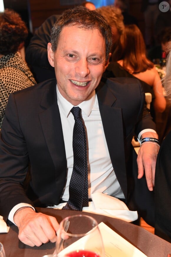 Marc-Olivier Fogiel lors du 34e dîner du Conseil représentatif des institutions juives de France (CRIF) au Carrousel du Louvre à Paris, FRance, le 20 février 2019. © Erez Lichtfeld/Bestimage