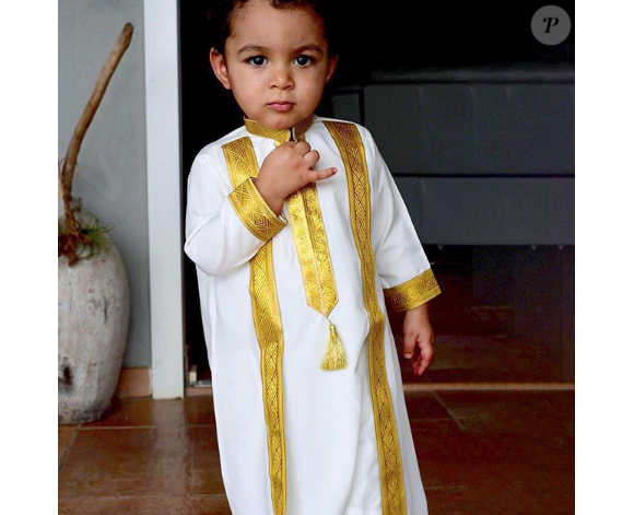 Karim Benzema et ses enfants sur Instagram.