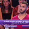 Romain présente sa compagne dans "Les 12 Coups de midi", le 30 août 2019, sur TF1