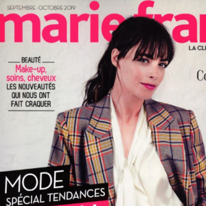 Bérénice Bejo en couverture du magazine Marie France, numéro 285, le 30 août 2019.