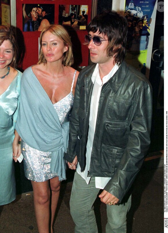 Liam Gallager et Patsy Kensit lors du 52e Festival de Cannes le 16 mai 1999.