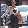 Exclusif - Christina Milian enceinte est allée faire des courses avec sa fille à Los Angeles le 2 septembre 2019