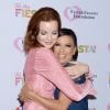 Marcia Cross et Eva Longoria au photocall du gala caritatif "Farrah Fawcett Foundation" au Wallis Annenberg Center for the Performing Arts à Los Angeles, le 6 septembre 2019.