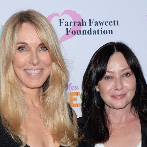 Alana Stewart et Shannen Doherty au photocall du gala caritatif "Farrah Fawcett Foundation" au Wallis Annenberg Center for the Performing Arts à Los Angeles, le 6 septembre 2019.