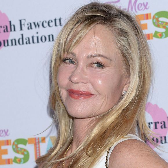 Melanie Griffith au photocall du gala caritatif "Farrah Fawcett Foundation" au Wallis Annenberg Center for the Performing Arts à Los Angeles, le 6 septembre 2019.