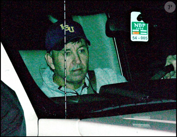 Soucieux de l'état mental de sa fille, Jaime Spears accourt ) l'hôpital où Britney Spears a été internée suite à l'absorbtion de "substances inconnues". Los Angeles. Le 3 janvier 2008.