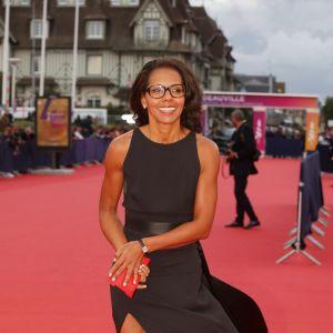 Audrey Pulvar à la première de "Music of My Life", suivi d'un hommage rendu aux 25 ans de la compétition lors du 45e Festival du Cinéma Américain de Deauville, le 7 septembre 2019. © Denis Guignebourg/Bestimage