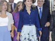 Letizia d'Espagne : Le retour d'une jolie jupe pour son message sur le handicap