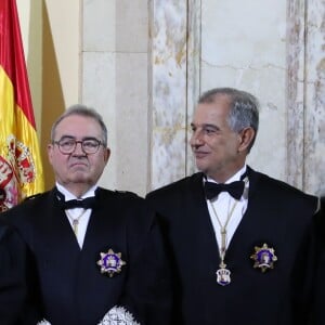 Le roi Felipe VI d'Espagne lors de la cérémonie de la rentrée judiciaire à Madrid le 9 septembre 2019.