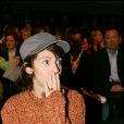 Zabou Breitman - Défilé de mode "Stella Cadente", collection P.A.P Printemps-été 2006. Paris, le 5 septembre 2005. 