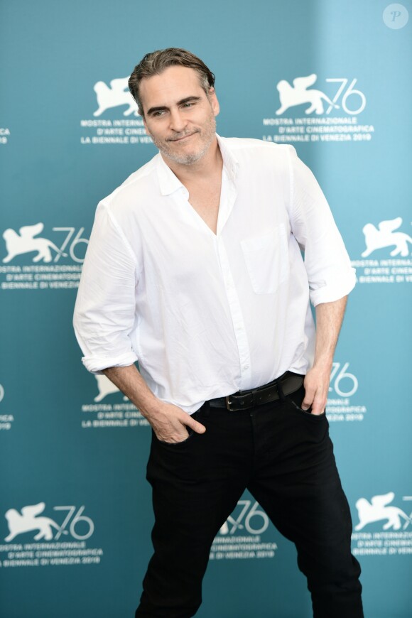 Joaquin Phoenix - Photocall du film "Joker " lors du 76e Festival du Film de Venise , la Mostra à Venise en Italie le 31 Août 2019.