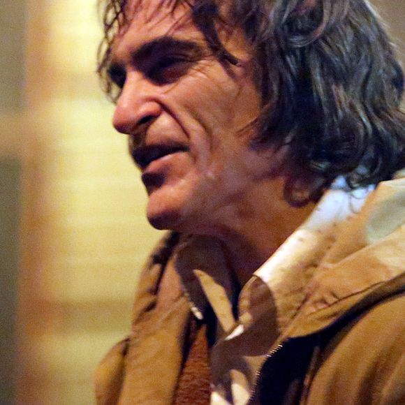 Joaquin Phoenix sur le tournage du film "The Joker" à New York City, le 29 novembre 2018.