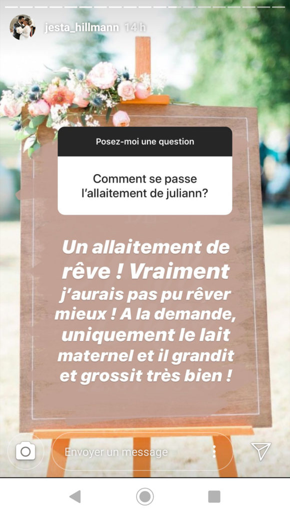 Jesta de "Koh-Lanta" répond aux questions de ses abonnés sur Instagram, le 11 septembre 2019