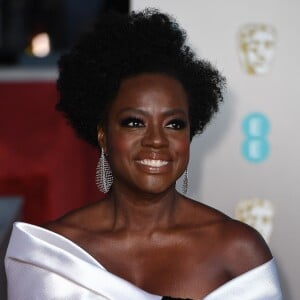 Viola Davis - 72ème cérémonie annuelle des BAFTA Awards (British Academy Film Awards 2019) au Royal Albert Hall à Londres, le 10 février 2019.