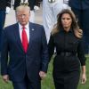 Donald Trump et Melania Trump participent à la 18ème commémoration de l'attaque terroriste du 11 septembre 2001 à la Maison Blanche, le 11 septembre 2019.