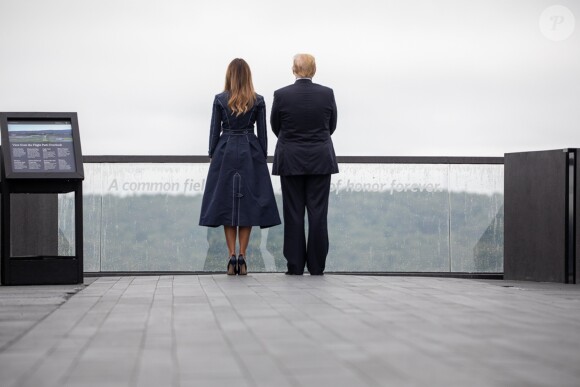 Donald Trump et sa femme la Première Dame Melania Trump à Washington, The District, Etats-Unis, le 11 septembre 2018.
