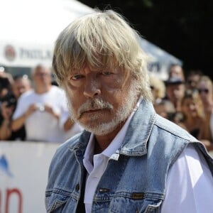 Le chanteur Renaud - Tournoi de pétanque Grand Prix des Personnalités d 'Isle sur la Sorgue dans le Vaucluse (84) le 24 juin 2017 © Eric Etten / Bestimage