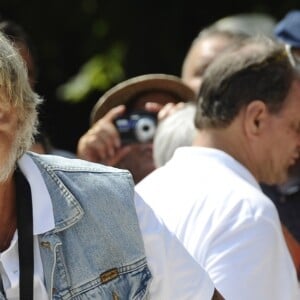 Le chanteur Renaud - Tournoi de pétanque Grand Prix des Personnalités d 'Isle sur la Sorgue dans le Vaucluse (84) le 24 juin 2017 © Eric Etten / Bestimage