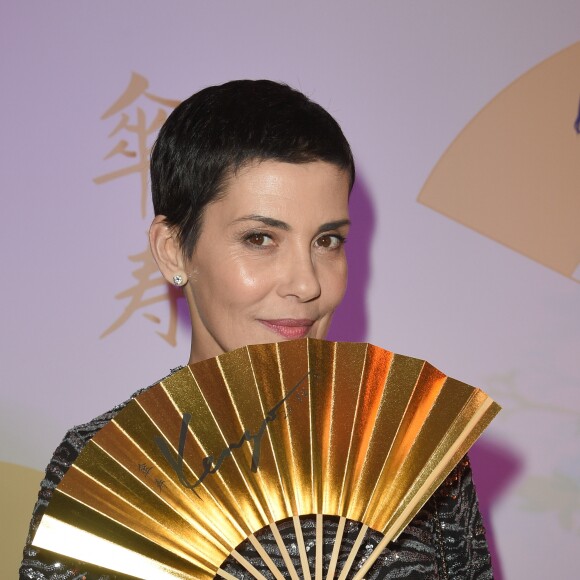 Cristina Cordula pendant la soirée "Kenzo Takada's Birthday Night" pour fêter les 80 ans de Kenzo Takada au Pavillon Ledoyen à Paris, France, le 28 février 2019. © Coadic Guirec/Bestimage