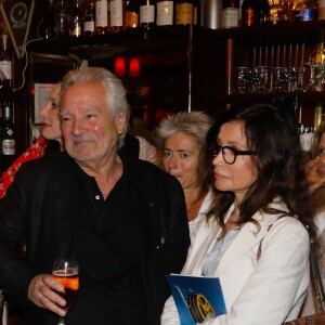 Pierre Arditi, Evelyne Bouix - Soirée de présentation de la première édition du Festival CinéRoman à la Closerie des Lilas à Paris le 16 septembre 2019. © Christophe Clovis / Bestimage