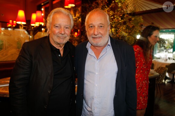 Pierre Arditti, François Berléand - Soirée de présentation de la première édition du Festival CinéRoman à la Closerie des Lilas à Paris le 16 septembre 2019. © Christophe Clovis / Bestimage