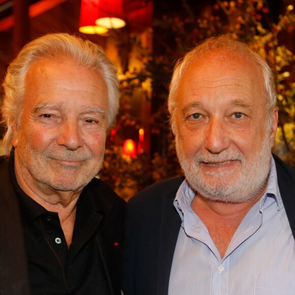 Pierre Arditti, François Berléand - Soirée de présentation de la première édition du Festival CinéRoman à la Closerie des Lilas à Paris le 16 septembre 2019. © Christophe Clovis / Bestimage