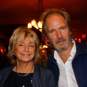 Danièle Thompson et son fils Christopher Thompson - Soirée de présentation de la première édition du Festival CinéRoman à la Closerie des Lilas à Paris le 16 septembre 2019. © Christophe Clovis / Bestimage16/09/2019 - Paris