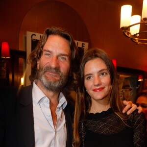 Frédéric Beigbeder et sa fille Chloé - Soirée de présentation de la première édition du Festival CinéRoman à la Closerie des Lilas à Paris le 16 septembre 2019. © Christophe Clovis / Bestimage16/09/2019 - Paris