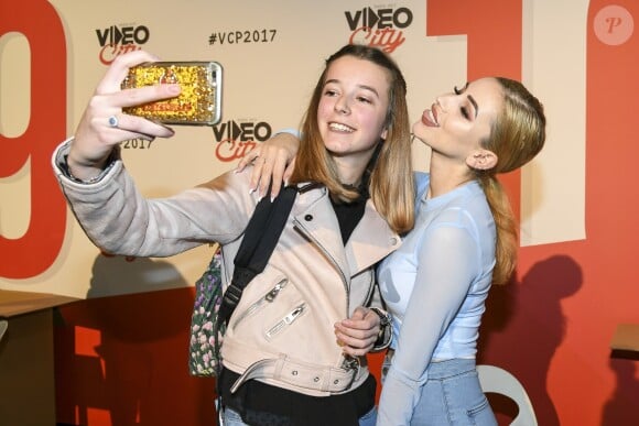 Exclusif - Gaelle Garcia Diaz - Vidéo City Paris 2017 au parc des expositions de la porte de Versailles à Paris, le 8 avril 2017. © Pierre Perusseau/Bestimage